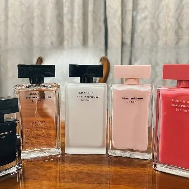 Perfume Fragrance Bottle - Elegant Musk Floral Eau de Toilette