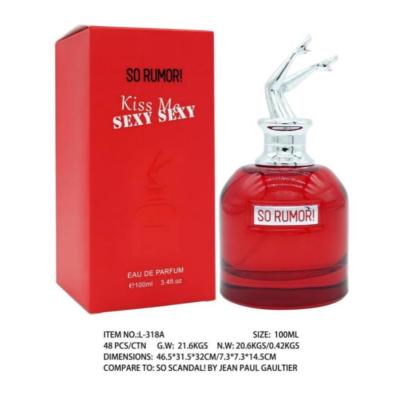 Perfume Fragrance Bottle - Luxury Women Perfume 100ml Long Lasting
