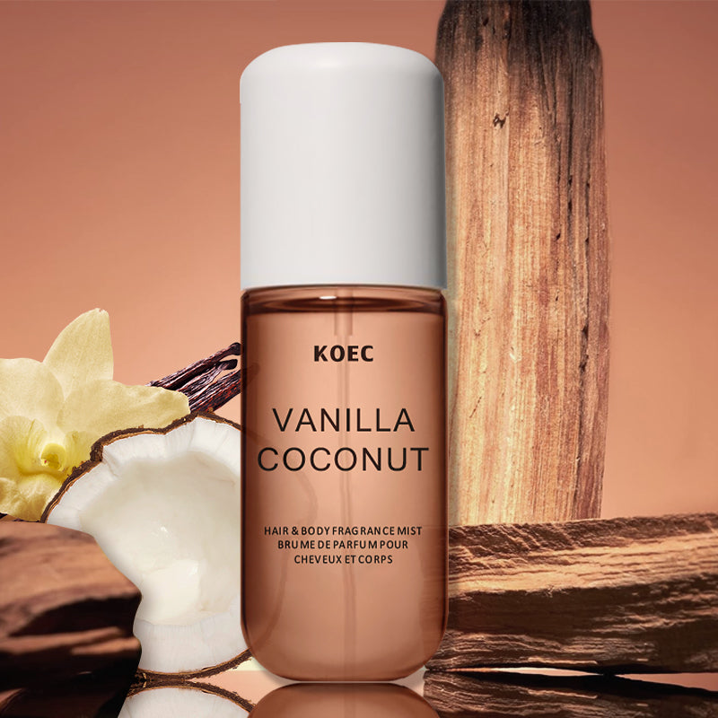 Perfume Fragrance Moisturizer - KOEC Vanilla & Coconut Fragrance Mist