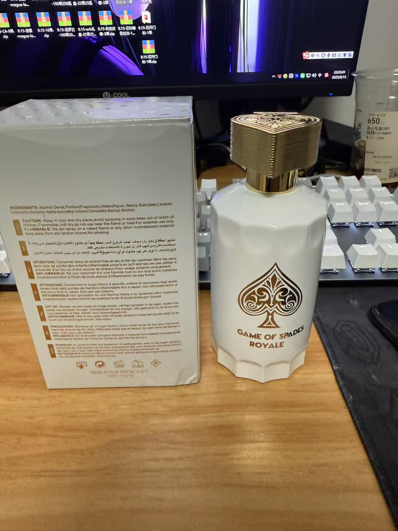 Jo Milano Paris Game of Spades - Perfume Royal Fragrance review and price