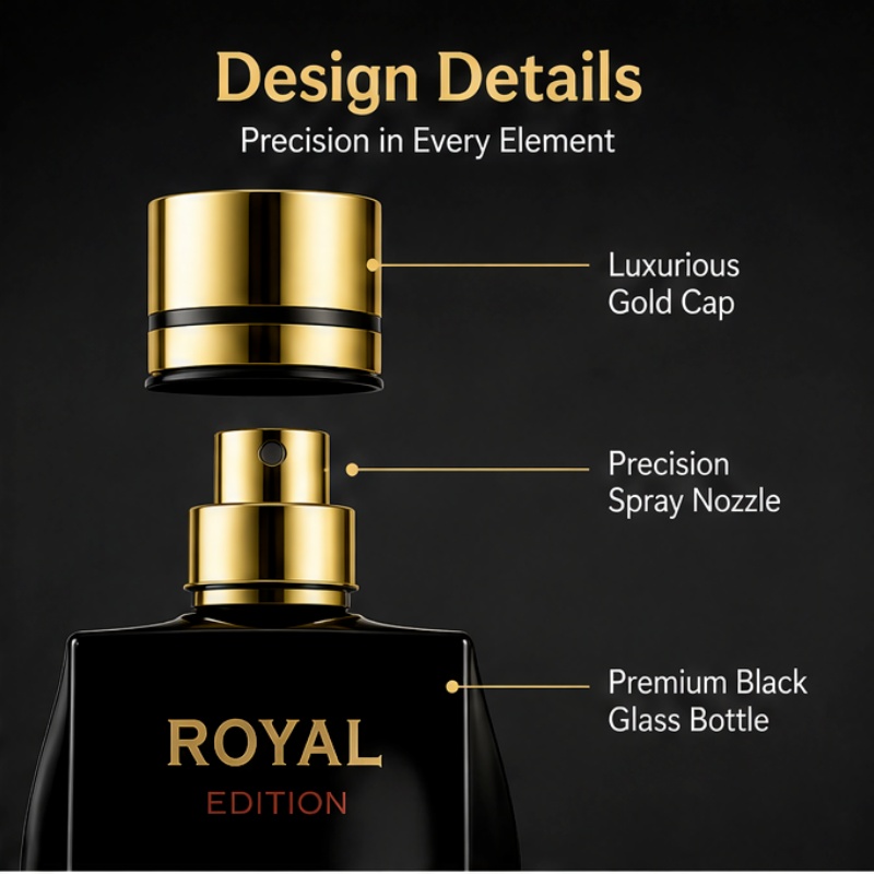 Best-selling men's perfume Roy - Perfume Fragrance Bottle review and price
