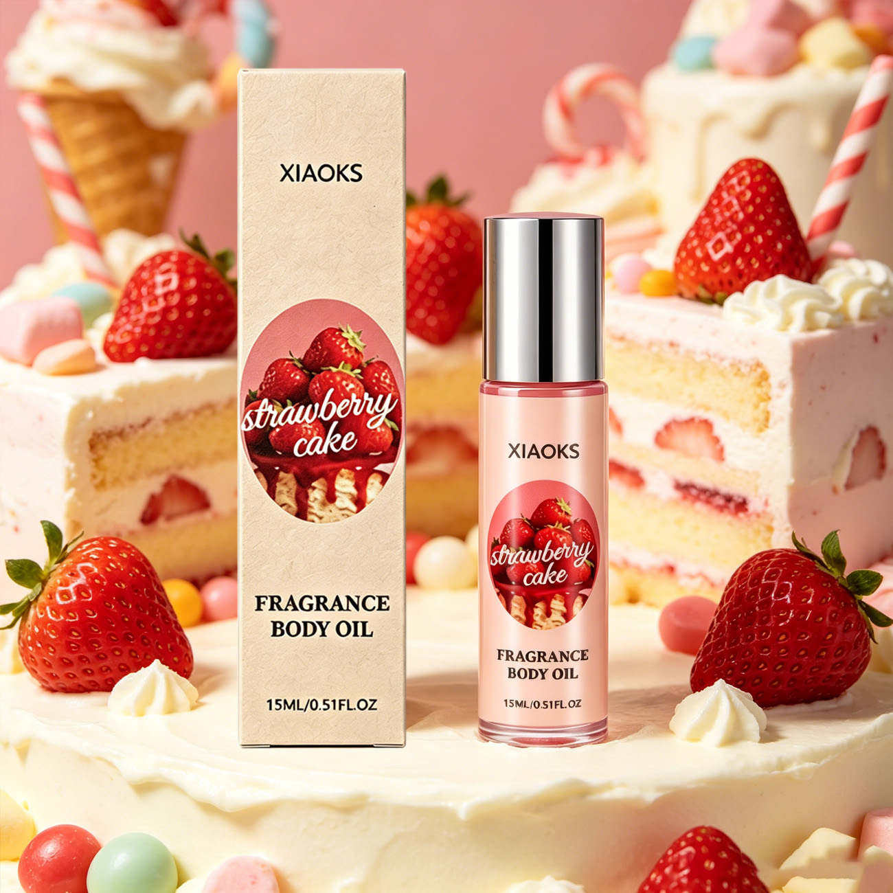 1 Bottle of Strawberry Cake Sw - Perfume Fragrance Bottle review and price