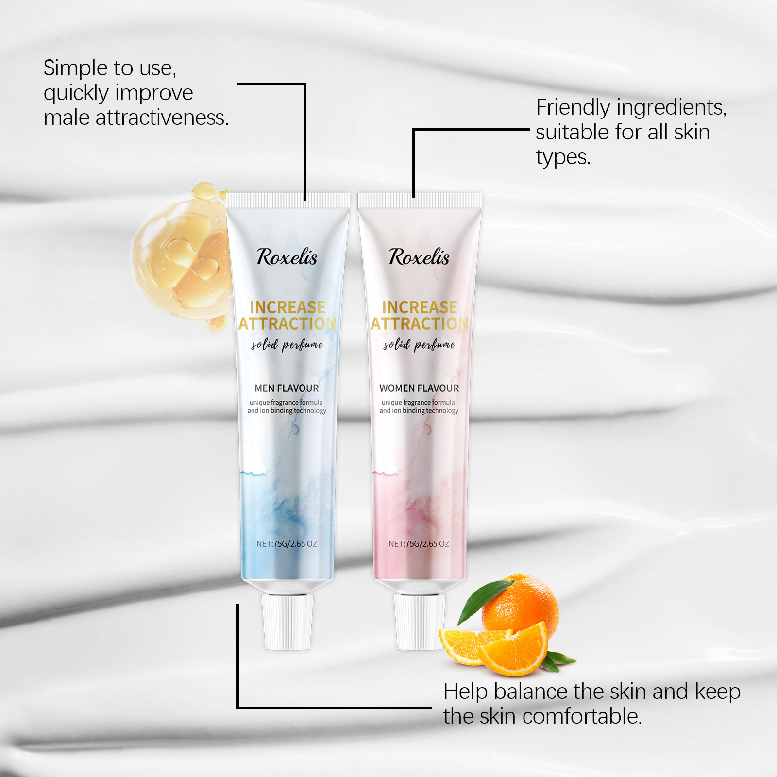 75g Woody Citrus Perfume Stick - Perfume Fragrance Enhancer review and price