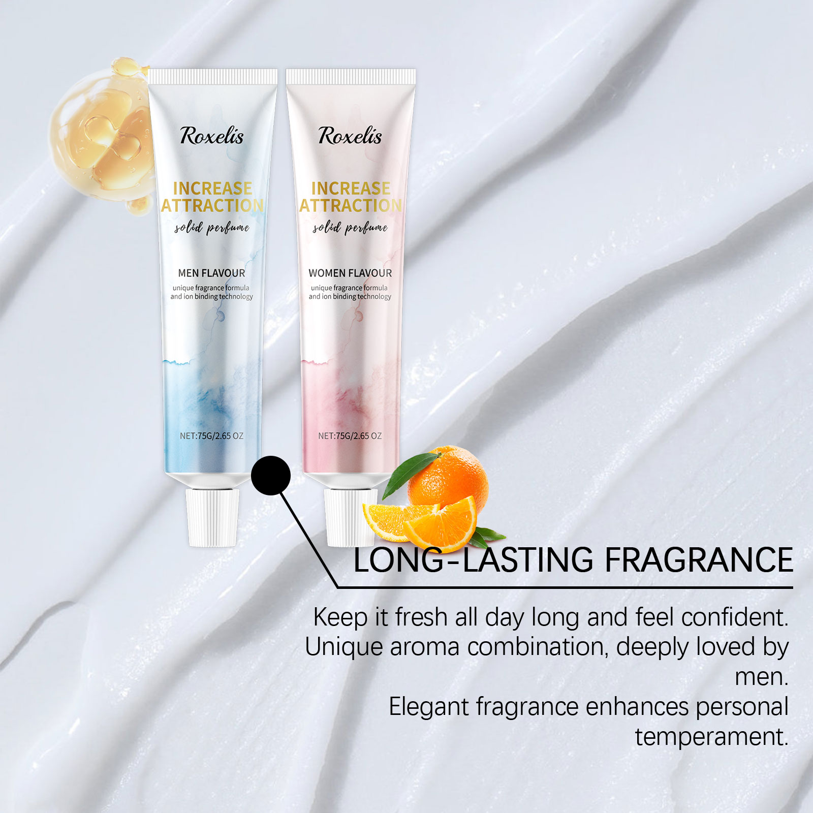 75g Woody Citrus Perfume Stick - Perfume Fragrance Enhancer review and price