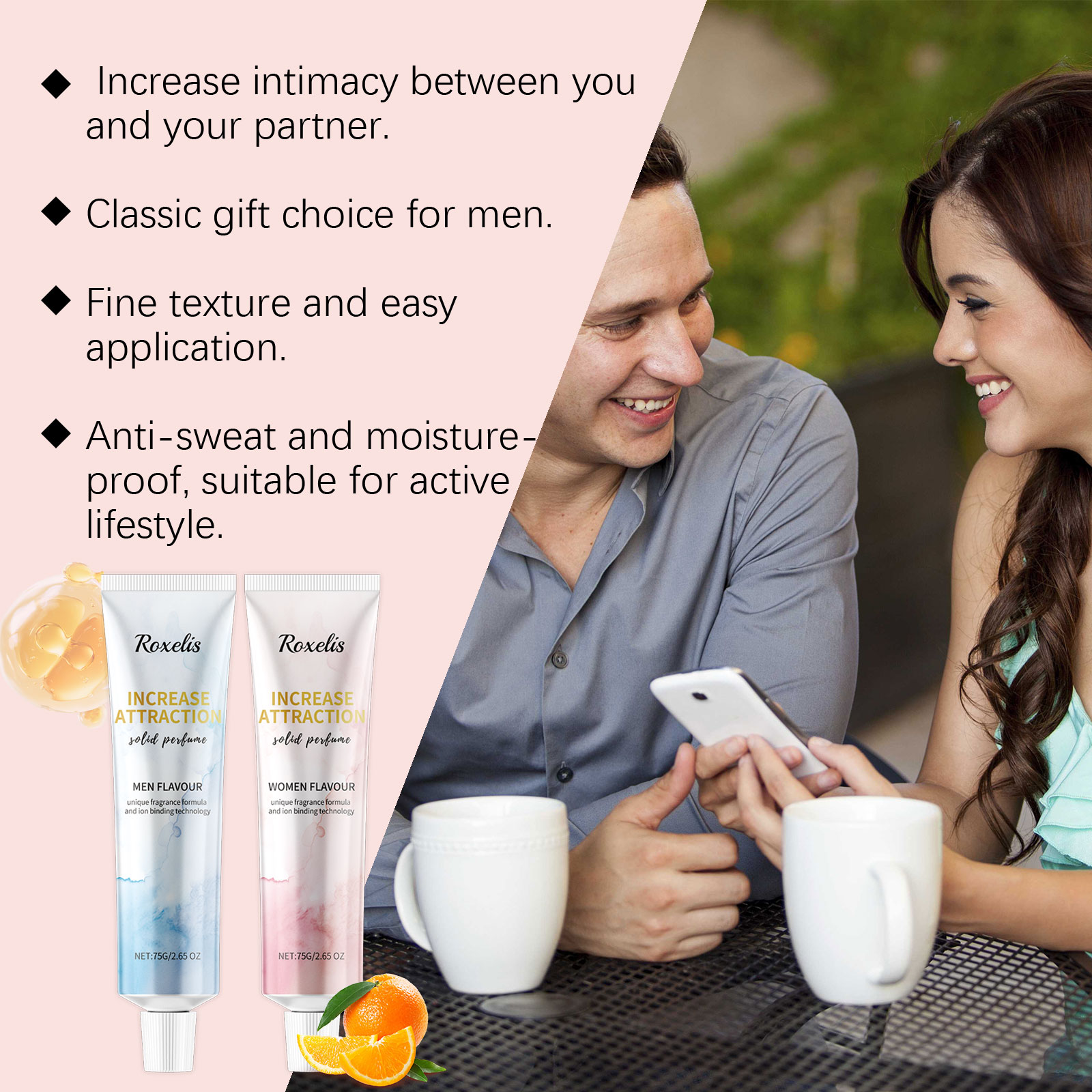 75g Woody Citrus Perfume Stick - Perfume Fragrance Enhancer review and price
