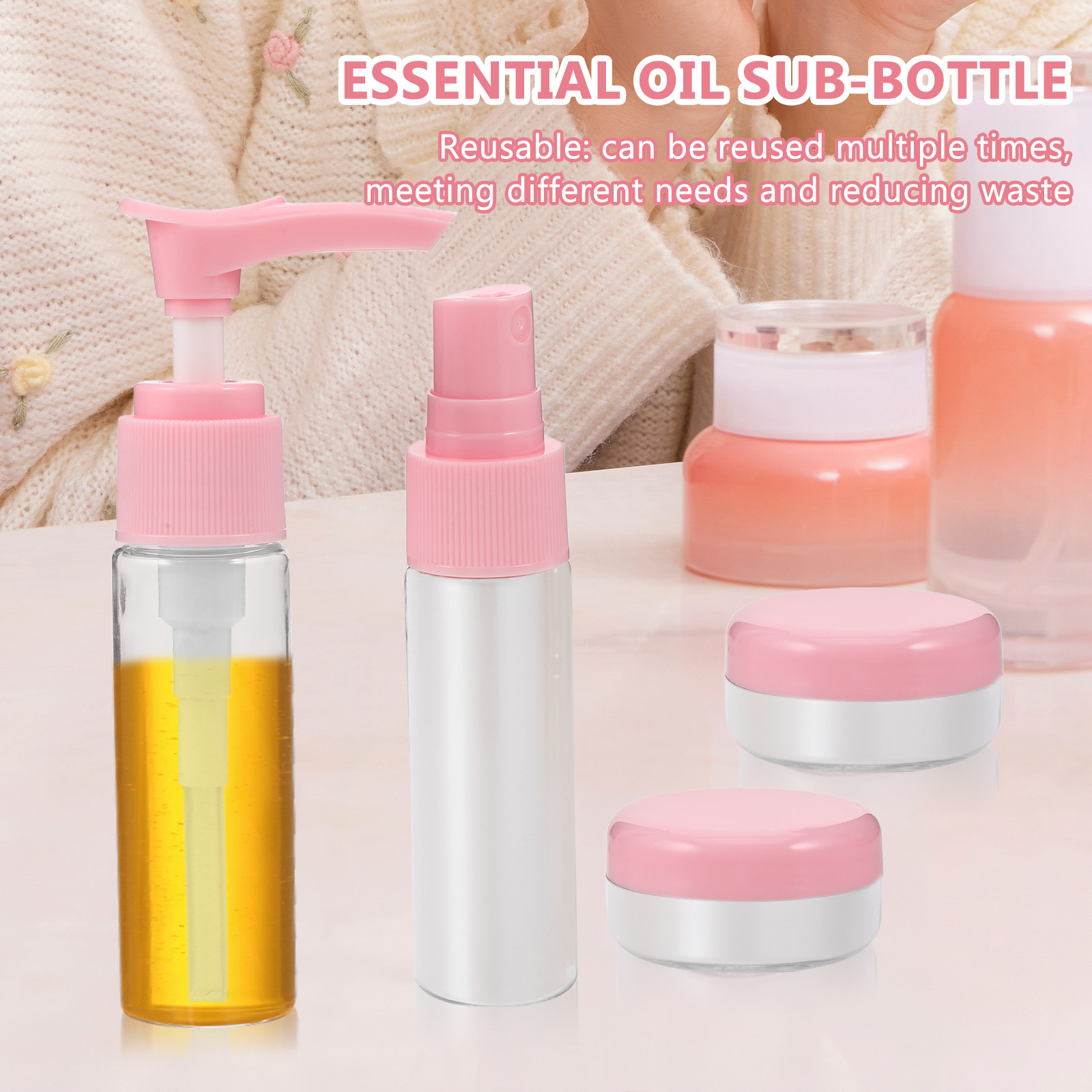 1Set Travel Bottle Set Mini Sp - Perfume Travel Set review and price