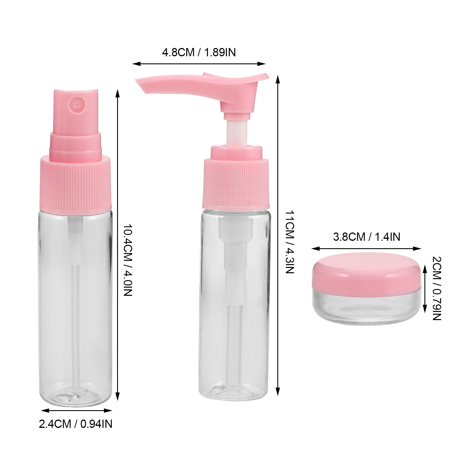 1Set Travel Bottle Set Mini Sp - Perfume Travel Set review and price