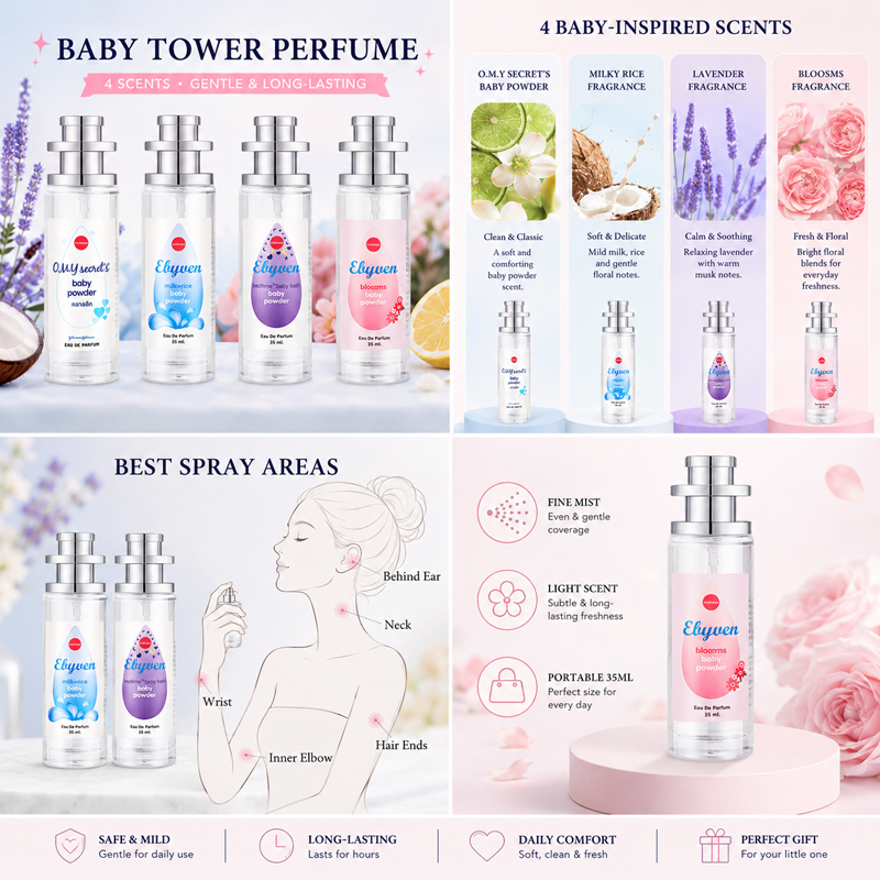 2pcs 35ml Baby Powder Perfume  - Perfume Travel Set review and price