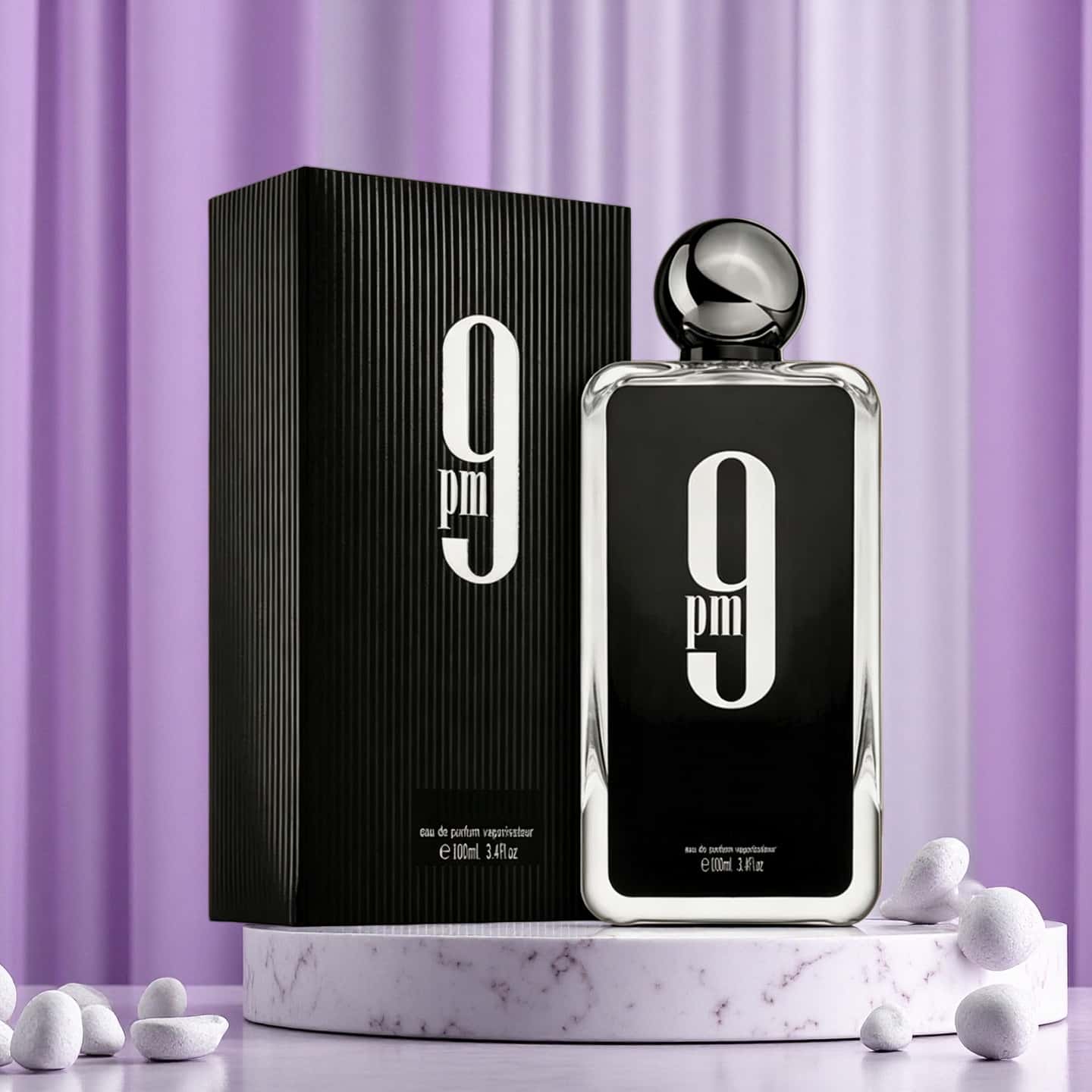 100ML Afnan 9 PM Rebel Unisex  - Pure Perfume Fragrance review and price