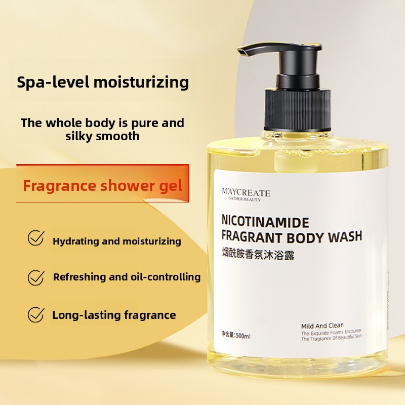 Niacinamide Body Wash Body Moi - Perfume Fragrance Moisturizer review and price