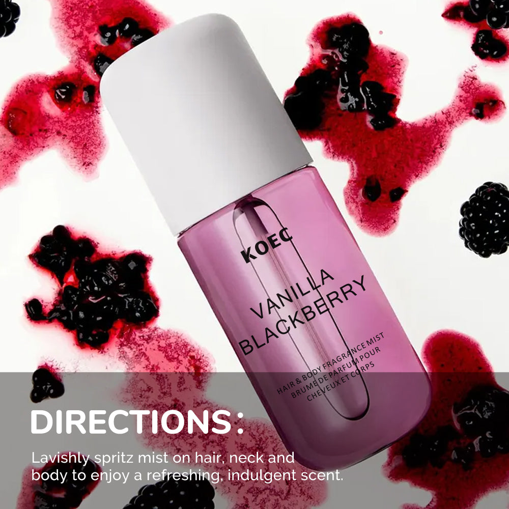 50ml KOEC Vanilla Blackberry F - Perfume Fragrance Moisturizer review and price