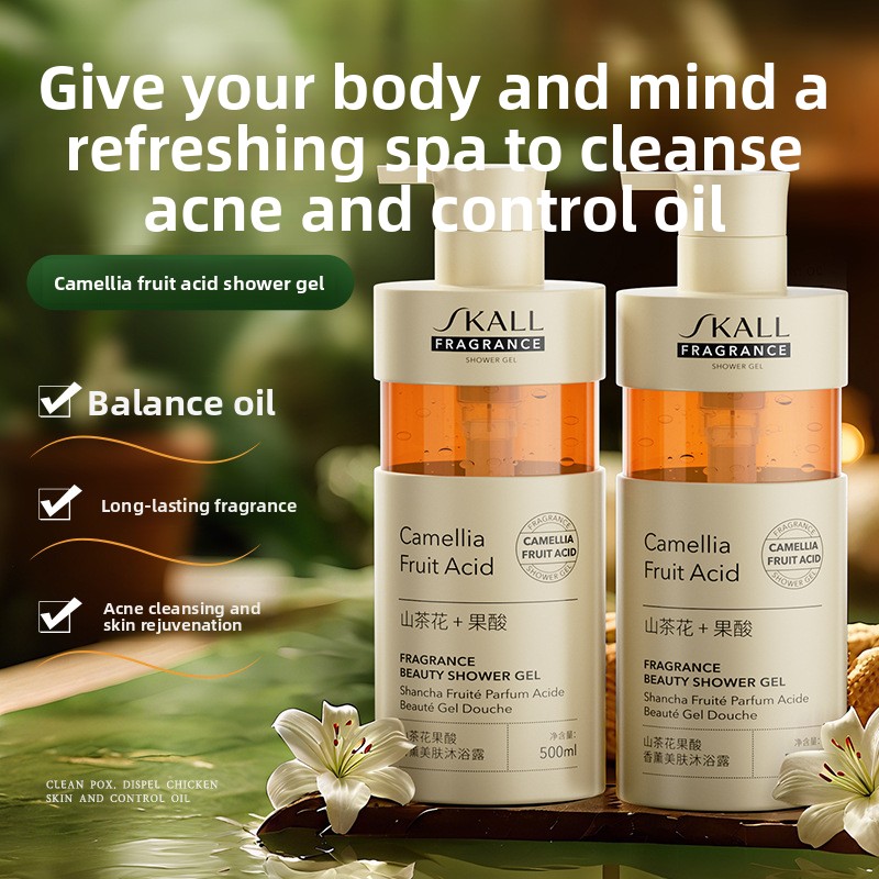 Camellia Fruit Acid Body Wash  - Perfume Fragrance Moisturizer review and price
